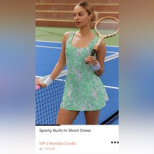 Fabletics Sporty Built-In Short Dress